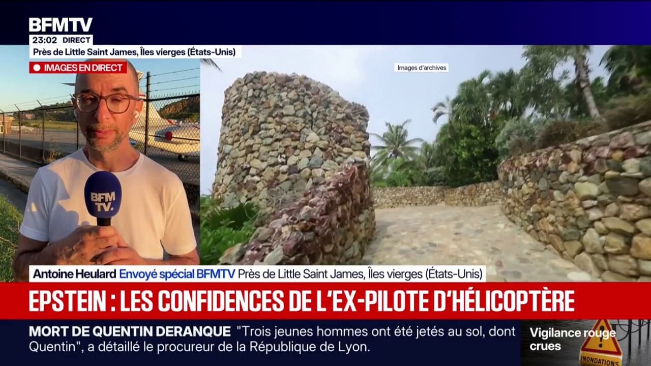 Affaire Epstein: un ancien pilote de Jeffrey Epstein se confie à BFMTV Kép