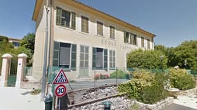 L'école primaire Jean-Monier à Châteauneuf-Grasse. 