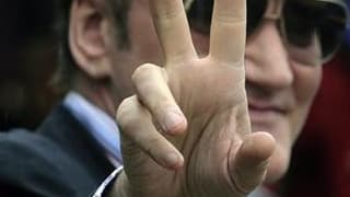 Le réalisateur américain Quentin Tarantino lors de la promotion d'"Inglourious Basterds". L'industrie cinématographique berlinoise est en plein essor grâce à des coûts de production peu élevés, de généreuses subventions et des atouts culturels qui attiren