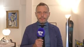 Stéphane Guitard, l'avocat du patron du bar où au moins douze clients ont consommé des sardines avant de développer des cas de botulisme, le 19 juillet 2022 sur BFMTV. L'une des clientes du bar est décédée suite à son intoxication.