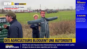 Accord UE-Mercosur: des agriculteurs mobilisés sur l'autoroute A16 près de Calais