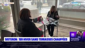 Sisteron: premier hiver sans chauffer les terrasses extérieures 