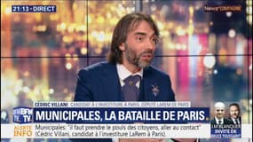 Municipales à Paris: Cédric Villani demande "une consultation" pour l'investiture LaREM