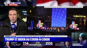 Au quartier général de Joe Biden, les démocrates surpris par les premières tendances