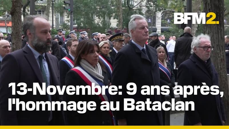 Neuf ans après les attentats du 13-Novembre: l'hommage devant le Bataclan, en intégralité