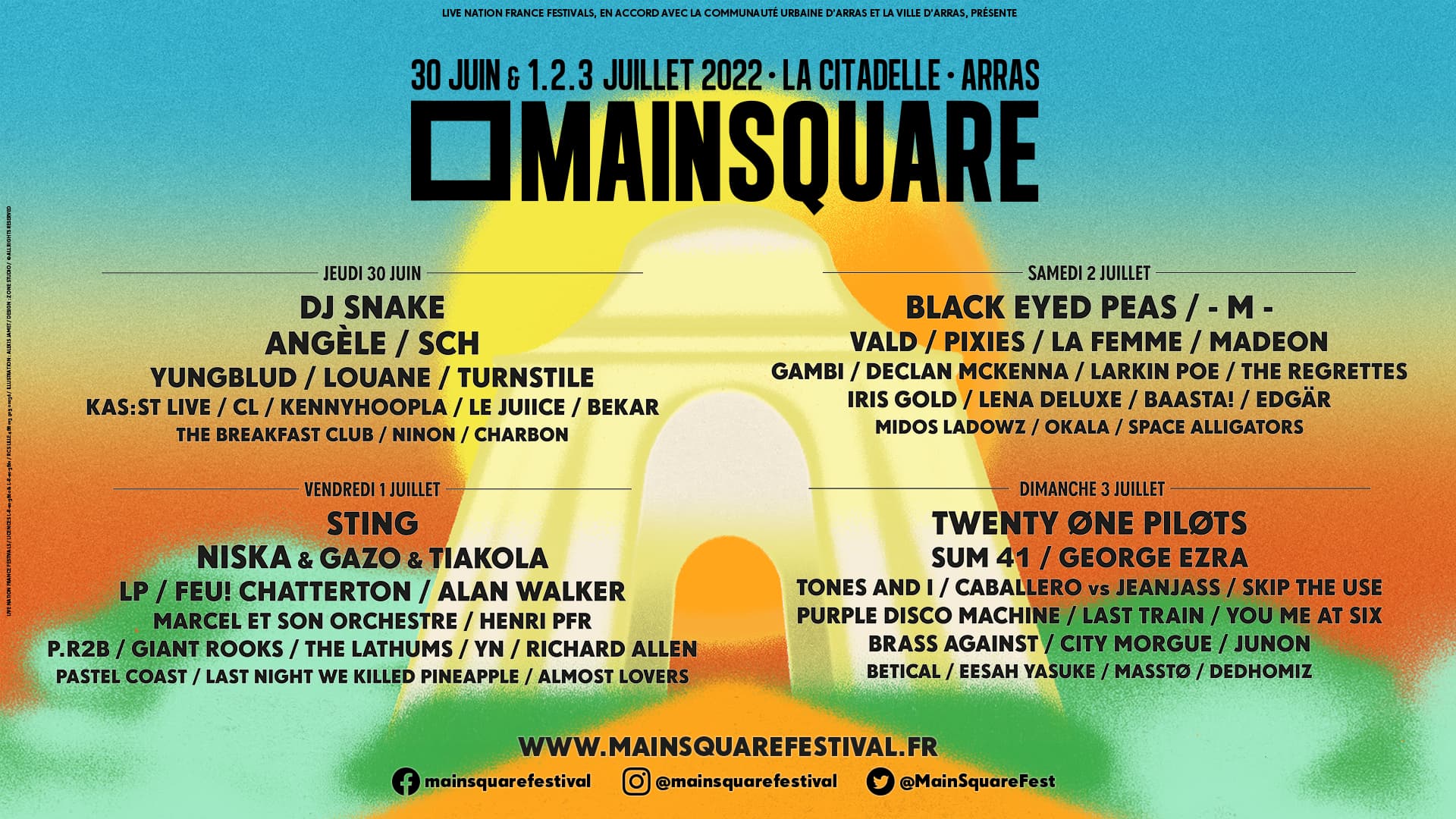 Le Main Square Festival, en partenariat avec BFM Grand Lille
