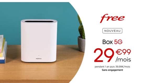La Box 5G de Free La Box 5G de Free