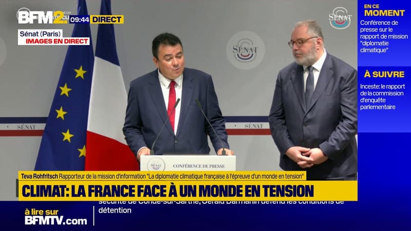 Climat: une mission sénatoriale propose qu'un débat au Parlement soit mis en place avant chaque COP
