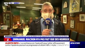 Restaurants: pour le président de l'UMIH des Bouches-du-Rhône, "les aides ne nous aident pas à tenir"