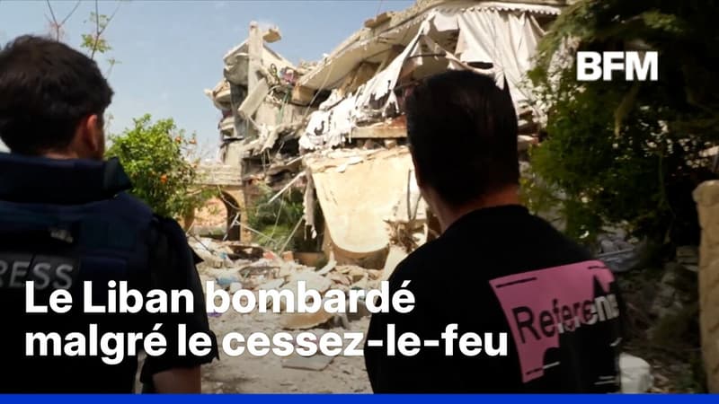 Guerre au Moyen-Orient: au Liban, les bombardements israéliens continuent malgré le cessez-le-feu