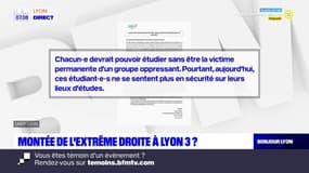 Lyon: montée de l'extrême droite à l'université Lyon 3? 