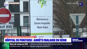 "Une action d'épuisement professionnel": 90% des soignants  de Pontoise en arrêt maladie 