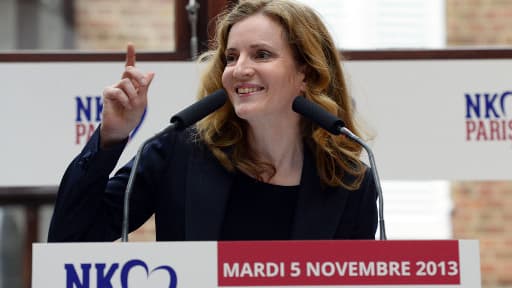 Nathalie Kosciusko-Morizet, candidate UMP à la mairie de Paris, lors de la présentation de ses propositions.