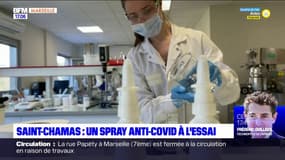 Saint-Chamas : un spray anti-covid à l'essai