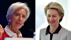 Ursula von der Leyen et Christine Lagarde, deux femmes à la tête de l'Europe