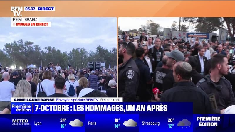 7-Octobre: l'hommage un an après sur les lieux du massacre du festival de musique Nova