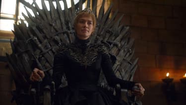 Cersei sur le Trône de Fer, dans Game Of Thrones