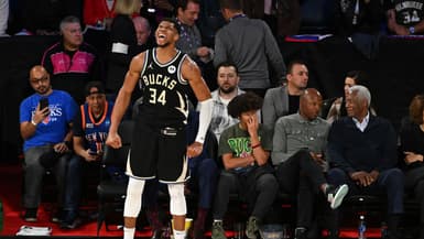 Giannis Antetokounmpo lors du sacre de Milwaukee en NBA Cup, le 17 décembre 2024