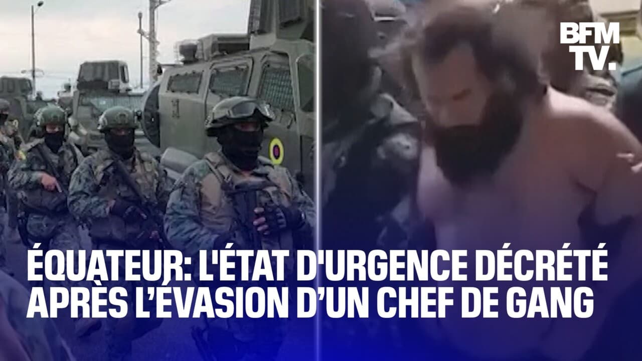 Équateur: l’état d’urgence décrété après l’évasion de l’ennemi public