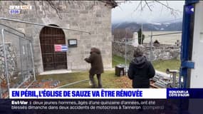 Sauze: en péril, l'église Notre-Dame-de-la-Colle va pouvoir être rénovée