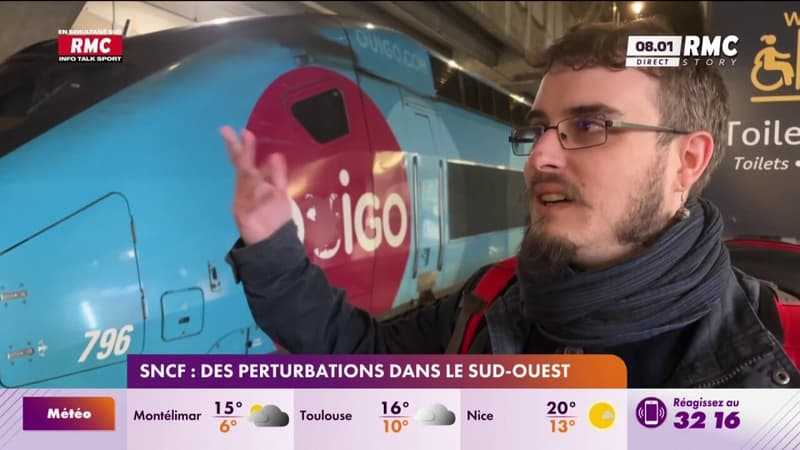 SNCF: d'importantes perturbations dans le sud-ouest après une rupture de caténaire