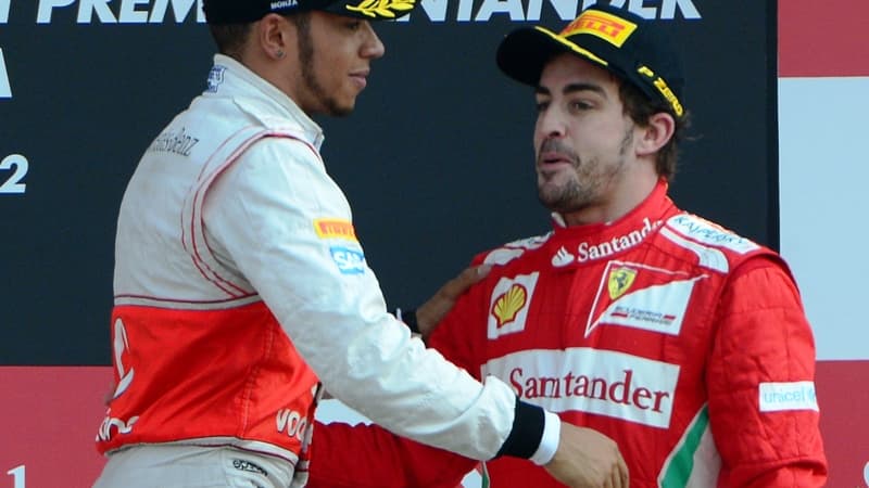 Lewis Hamilton et Fernando Alonso