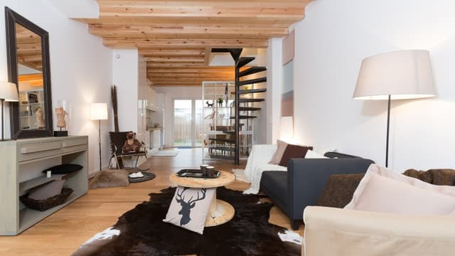 Un salon réagencé par Home staging Experts