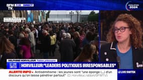 Antisémitisme: pour Delphine Horvilleur (rabbin et philosophe), "il est nécessaire de purger le Nouveau Front populaire"