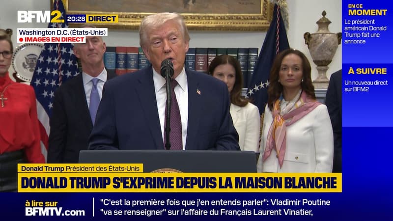 Donald Trump annonce une baisse "drastique" des médicaments pour les "patients américains"