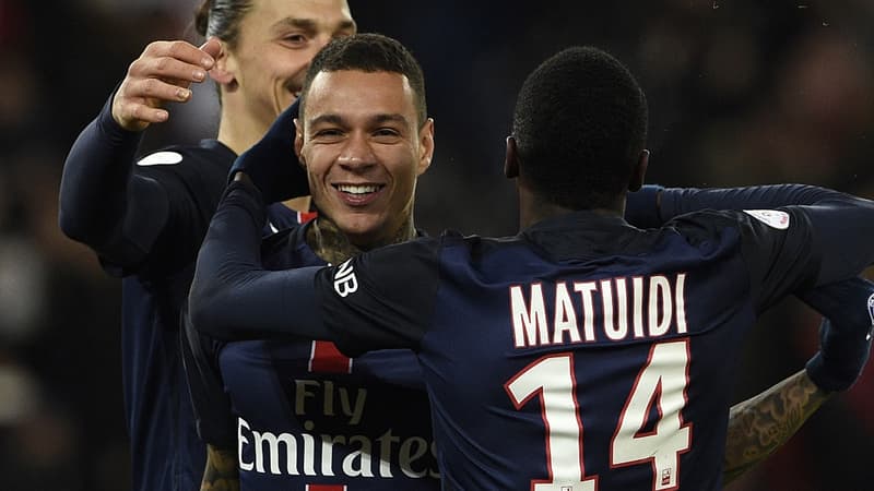 Gregory van der Wiel et Blaise Matuidi