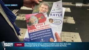"Stop au racket des automobilistes": les Républicains distribuent des tracts pour les "Gilets jaunes"