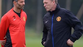 David Moyes et Ryan Giggs