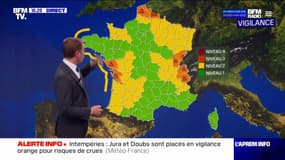 Intempéries, crues: huit départements placés en vigilance orange par Météo France dont la Savoie et la Haute-Savoie