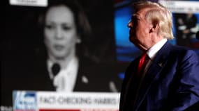 Donald Trump en campagne présidentielle dans le Nevada, en septembre 2024