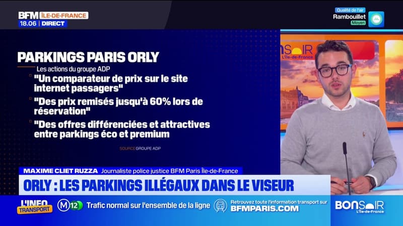 Orly: les parkings illégaux dans le viseur de la justice