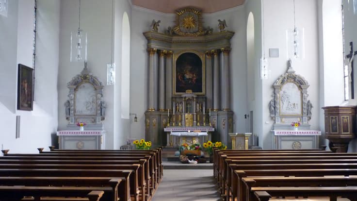 Une église catholique, en Allemagne.