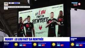 Rugby: le public fait son retour au stade de Gerland à l'occasion de la rentrée du LOU 