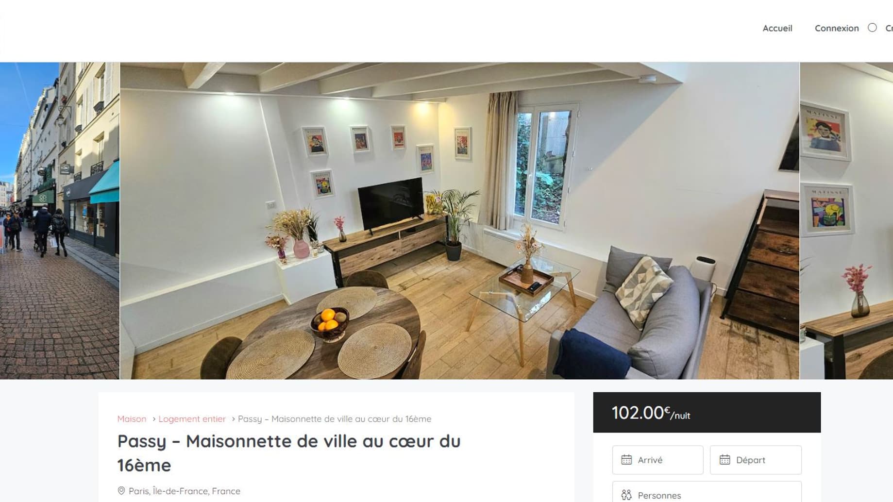 Une image de location trompeuse Une image de location trompeuse