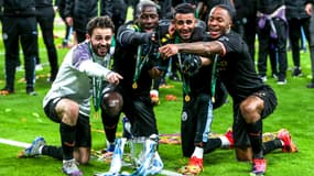Benjamin Mendy a bien célébré le nouveau titre de City