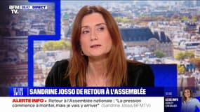 Soumission chimique: Sandrine Josso dénonce "un fléau" qui peut arriver "à n'importe quel âge"