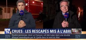 Inondations: "Nous avons vu beaucoup de sérénité et de solidarité parmi les habitants", François Bonneau