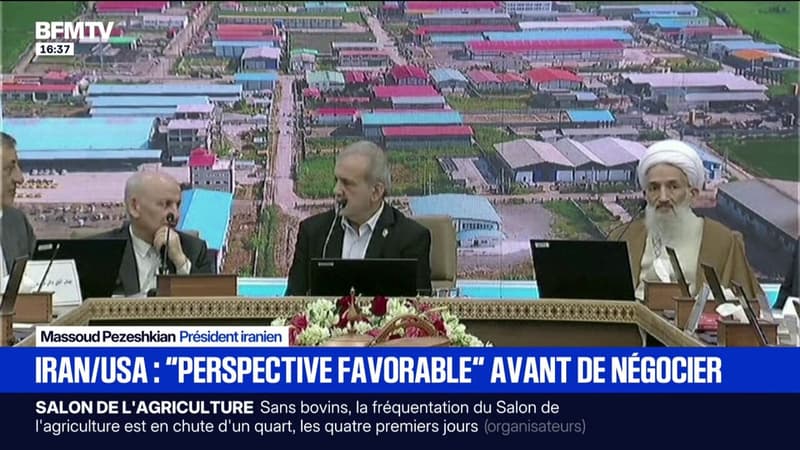 Tensions entre l'Iran et les États-Unis: "Nous observons une perspective favorable pour les négociations", estime le président iranien
