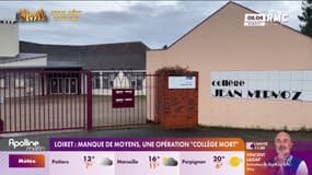 Loiret: un collège dénonce le manque de moyens, il y aura une opération "collège mort"