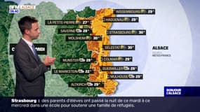 Météo Alsace: un risque d'orages toute la journée, jusqu'à 30°C à Strasbourg et Molsheim