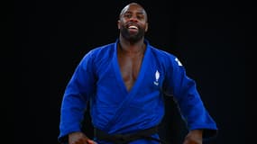 Teddy Riner lors des Jeux olympiques de Paris, le 2 août 2024