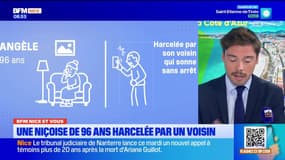 BFM Nice et vous : Angèle, une niçoise de 96 ans harcelée par un voisin