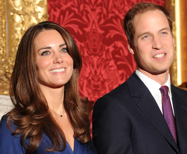 Kate et William le 16 novembre 2010, jour de l'annonce de leurs fiançailles.