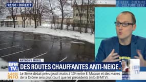 Des routes chauffantes anti-neige