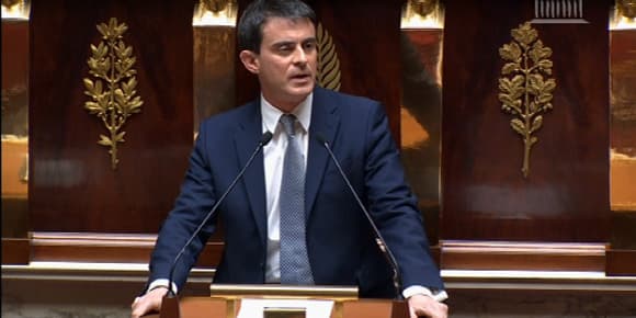 Manuel Valls doit faire face à la grogne d'une partie du PS.