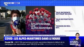 Covid : les Alpes-Maritimes dans le rouge - 23/01